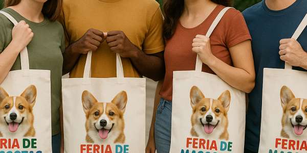 Estampación Textil, Bordados e Impresión DTF Sant Antoni de Vilamajor · Bolsas de algodón / tote bags